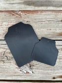 Leather Mudflap for Brompton Folding Bike - Front AND Rear Set