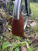 Leather Mudflap for Brompton Folding Bike - Front AND Rear Set