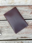Flat Utility Pouch - Horween Waxed Flesh Chromexcel Leather