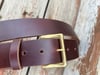 Buckle UPGRADE - Japanese Solid Brass Roller Buckle - 1.5”