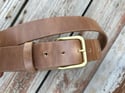Horween Leather Belt - Natural Chromexcel - 1.5"