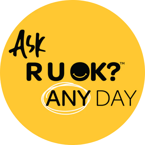 15 or 24 "R U Ok" Pre-cut Edible Toppers