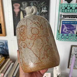 Image of Ceramic Jug with Ferric Decay