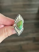 Image 2 of Polychrome Turquoise Ring, Size 6-6.25