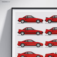 Image 4 of Toyota MR2 Generations Poster