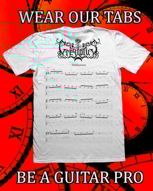 Image of Guitar Pro Tab Shirt + Shinkansen Tab
