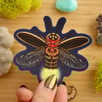 Image 2 of Firefly Sticker *Glow-in-the-dark!*