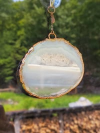 Image 3 of Agate Slice Suncatcher #2
