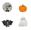 Halloween g-tube button pads 