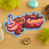 Vaporwave Flamboyant Cuttlefish Sticker