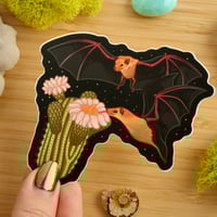 Image 2 of Long-nosed Bat Sticker