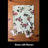 Image 8 of Hair Wrap with Buttons and Scrunchie - Set 1 Options
