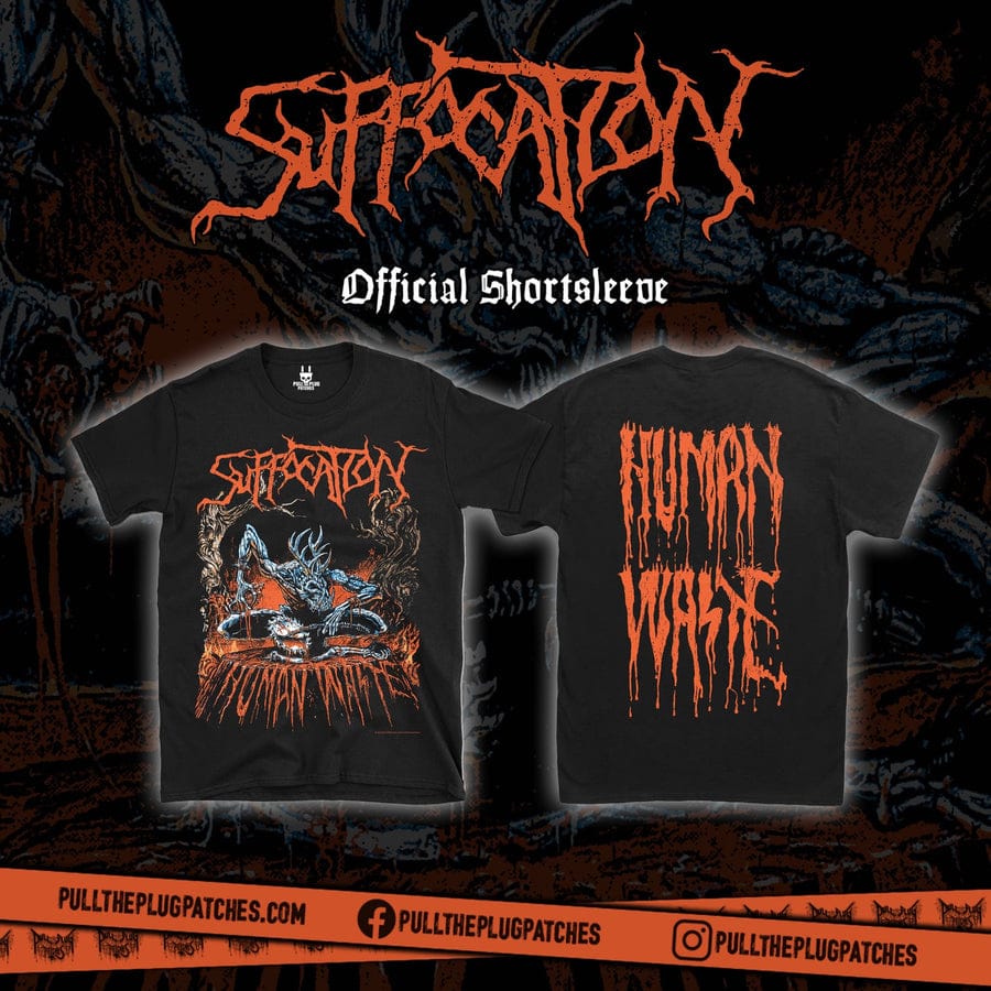  Suffocation Human Waste t-shirt long sleeves 
