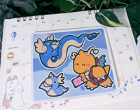 Image 1 of Dragonite Sticker Sheet