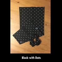 Image 9 of Hair Wrap with Buttons and Scrunchie - Set 2 Options