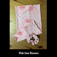 Image 10 of Hair Wrap with Buttons and Scrunchie - Set 2 Options