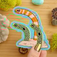 Image 2 of Garden Eels Sticker