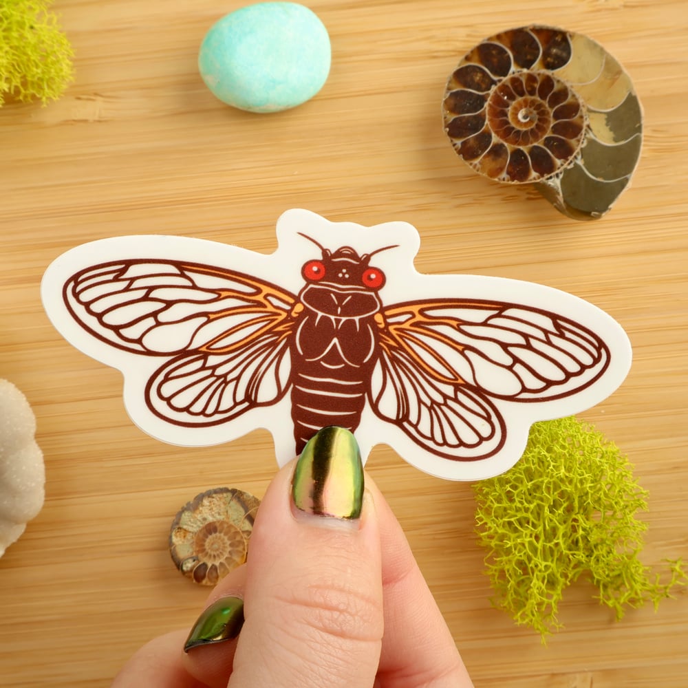 Periodical Cicada Sticker Set