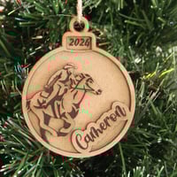 Image 4 of Customizable Hobby Specific Ornaments - Horse Edition