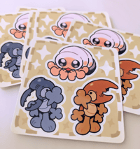 Beetle Family Sticker Sheet