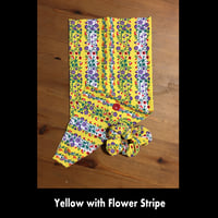 Image 6 of Hair Wrap with Buttons and Scrunchie - Set 5 Options