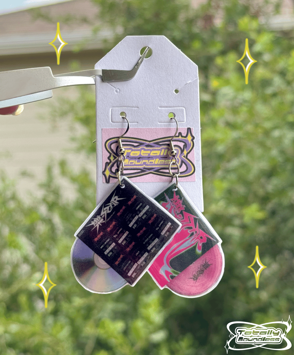 Image of Rockstar Mini Album Earrings