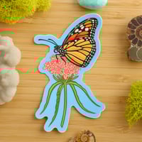 Image 1 of Monarch Nectaring Sticker 
