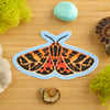 Small Tiger Moth Sticker