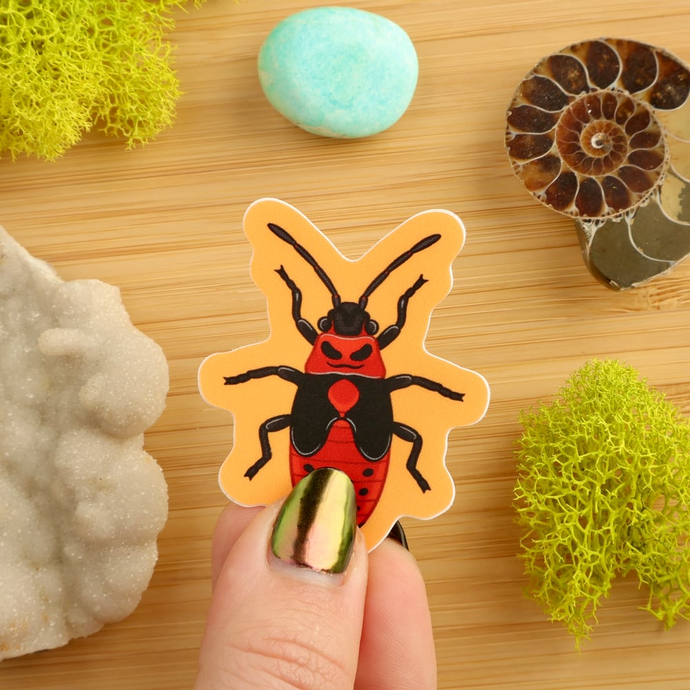 Baby Milkweed Bug Sticker