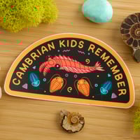 Image 1 of Cambrian Kids Remember Sticker