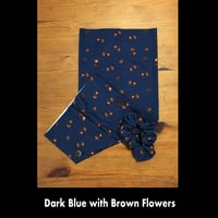 Image 10 of Hair Wrap with Buttons and Scrunchie - Set 7 Options