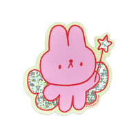 Image 1 of 'Fairy Bun' Vinyl Sticker 