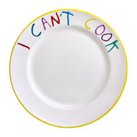 Image of CB Hoyo "I Can't Cook" Single Plate