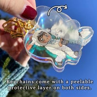 Image 5 of Kabumisu Lambs Rainbow Keychain
