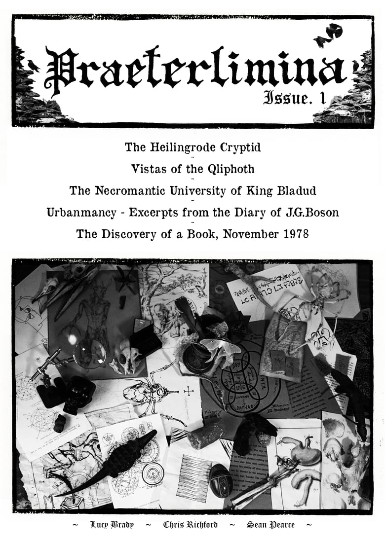 Image of Praeterlimina Zine - Issue 1