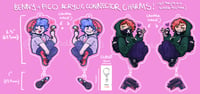 Benny + Pico Connector Charm BUNDLE! (Friday Night Funkin: Soft)