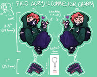 Soft Pico Connector Charm (Friday Night Funkin: Soft)