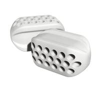 White jaw trainer