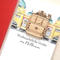 Image 4 of German Christmas Card from Australia. 4 Designs.