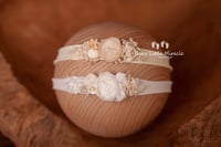 Image 1 of Boho headbands cream white