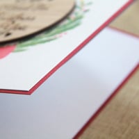 Image 2 of All I Want For Christmas Is You. Romantic Christmas Card for Husband or Wife.