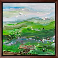 Image 2 of Windy hills III - 28x28cm, FRAMED