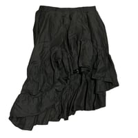 Image 1 of Black Peace Now asymmetrical skirt