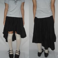 Image 2 of Black Peace Now asymmetrical skirt