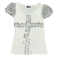 Image 1 of Glad News safety pin top