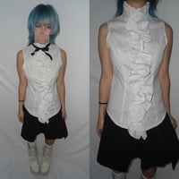 Image 2 of Gothic Lolita & Punk ruffle blouse