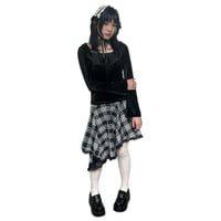 Image 2 of Black Peace Now milkmaid blouse
