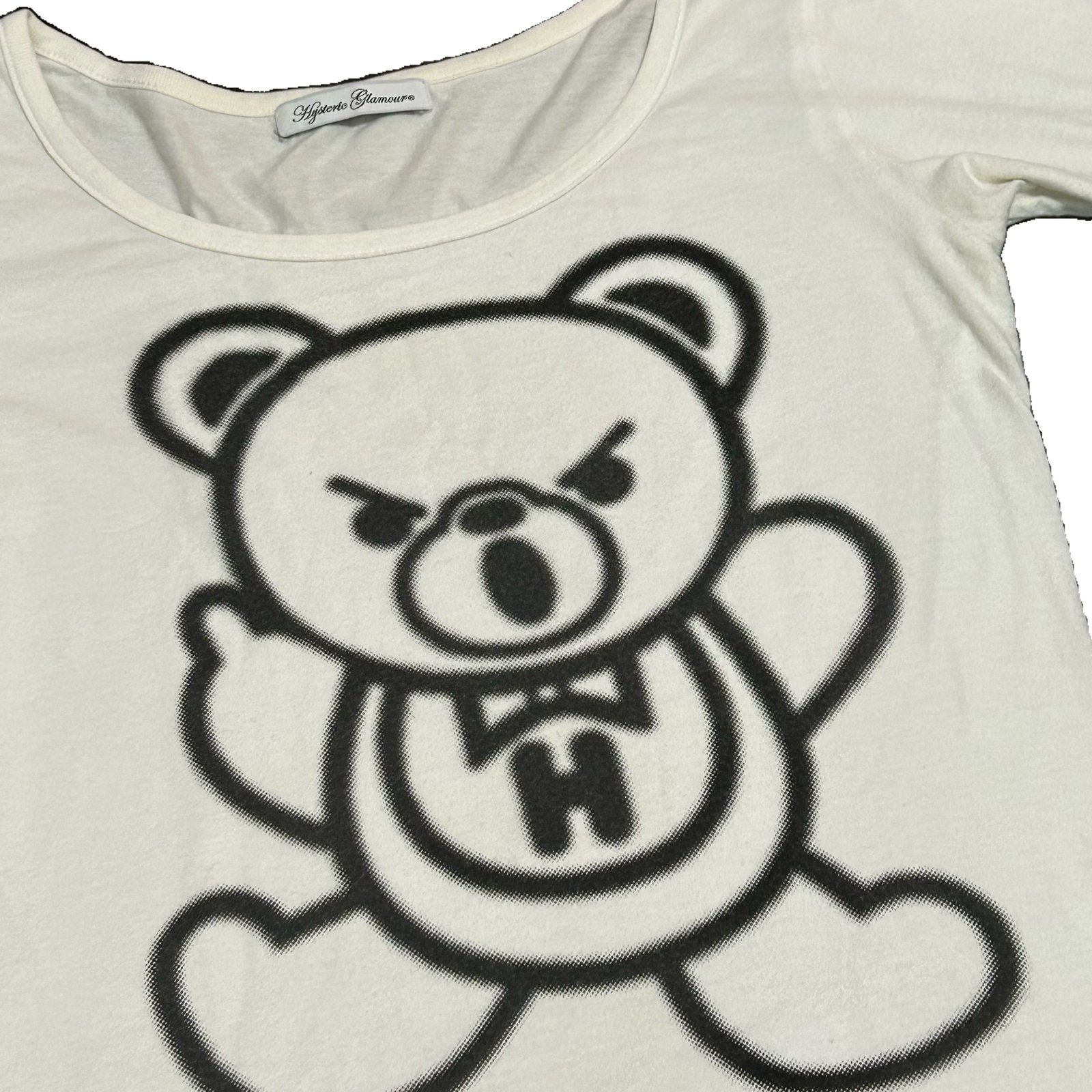 Hysteric Glamour fxxk bear top | dirt fruits