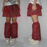 Image 2 of Tartan skirt set