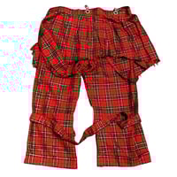 Image 2 of Sex Pot Revenge tartan bondage pants